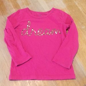Carters 4T Pink Toddler Girl top.